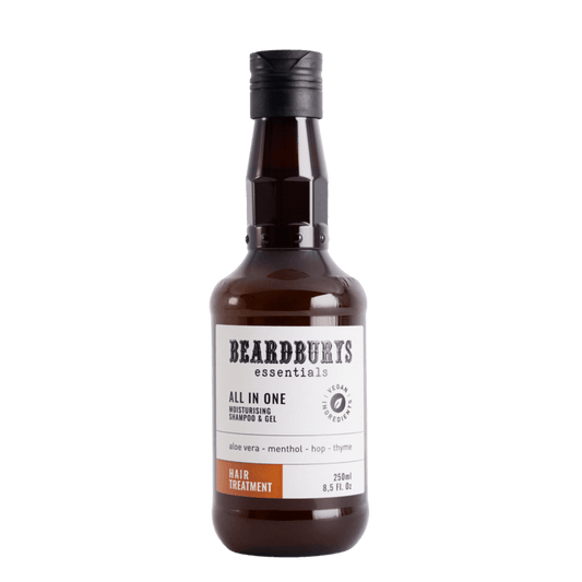 Beardburys Essentials All in One šampūnas, kondicionierius ir dušo gelis